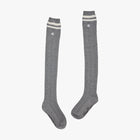 Cable Knee-socks (Charcoal Grey)