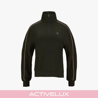 Half-Zip Pullover T-Shirt (Khaki)