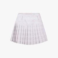 Pattern Highwaisted Skirt (Beige)