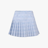 Pattern Highwaisted Skirt (Blue)