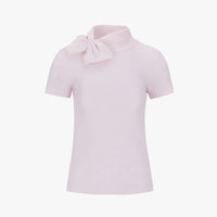 Big Ribbon Pearl Knit (Pink)