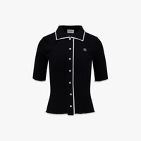 Scallop Detailed Knit (Black)