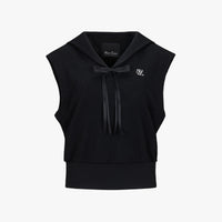 Waffle Sailor Vest (Black)
