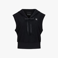 Waffle Sailor Vest (Black)