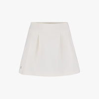 Folded A-line skirt (Cream)