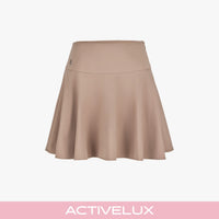 Lucé Flare Skirt (Cocoa)