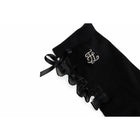Tulle Frill Ankle Socks (Black)