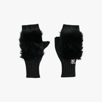 Fur Hand Warmers (Black)
