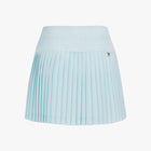 Crochet Flare Pleated Skirt (Mint)