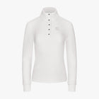 Turtle-neck Brushed Tshirt (Ivory)
