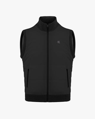 Men's Hybrid Padded Vest (Black)
