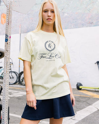 FLC Oversized LA T-shirts (Yellow)