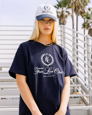 FLC Oversized LA T-shirts (Navy)