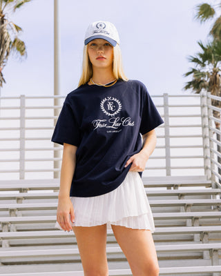 FLC Oversized LA T-shirts (Navy)