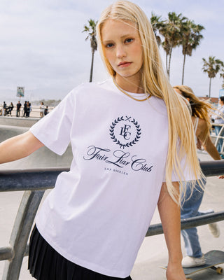 FLC Oversized LA T-shirts (White)