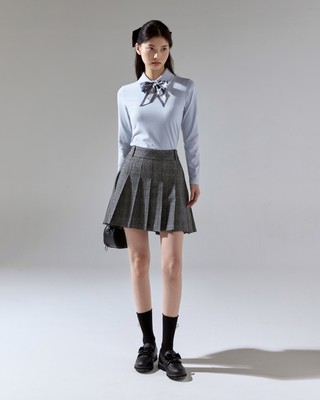 Frill Ribbon Golf Shoes (Black)