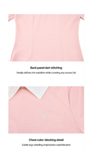 Ribbon Point Longsleeve T-shirt (Coral)