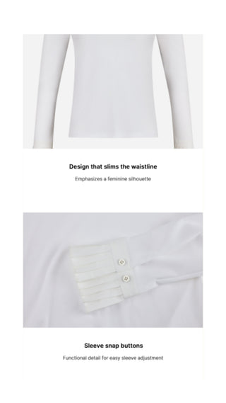 Frill Windproof Tshirt (Ivory)