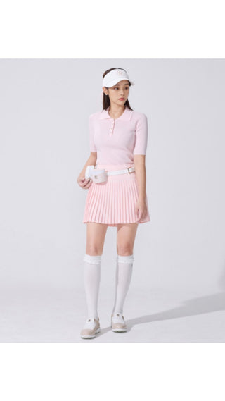 Tweed Twin Hip Bag (White)