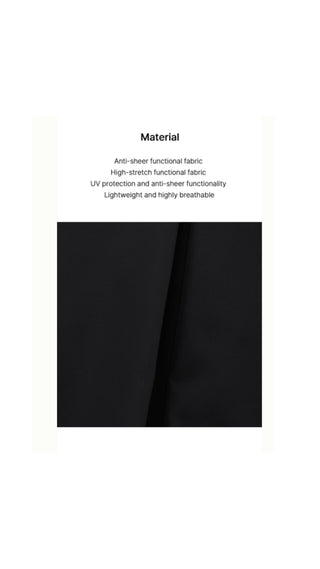 Double Layer Flared Skirt (Black)