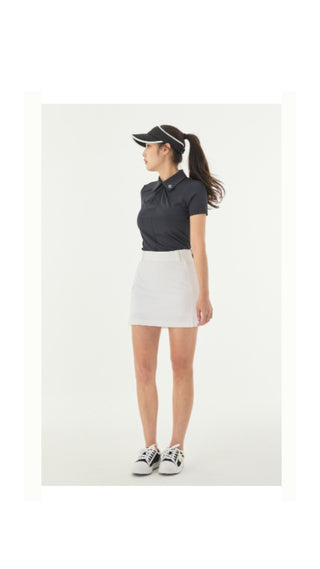 Back Band Hline Skirt (Black)