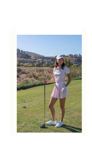 Fair Liar loose fit polo T Shirt (Pink)