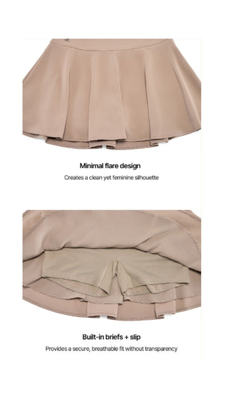 Lucé Flare Skirt (Cocoa)