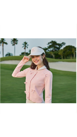 Color Organza Visor (Coral)