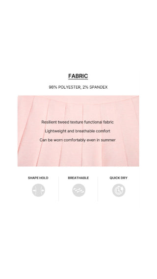 Twinkle Pleated Skirt (Coral)