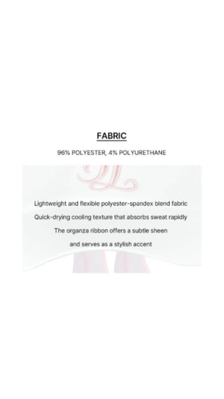 Color Organza Visor (Coral)