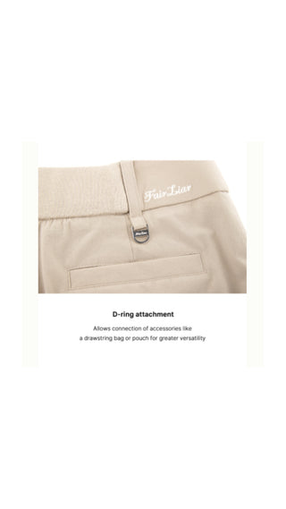 Hidden Culottes Short Pants (Beige)
