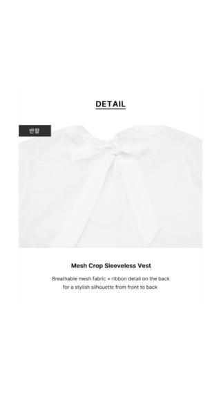 Mesh Crop Short Sleeve and Sleeveless Set (White)