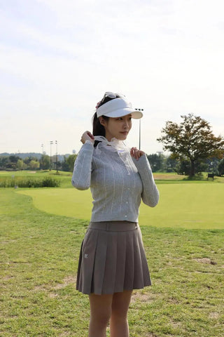 Fair Liar Multi Color Cable cardigan (Grey)