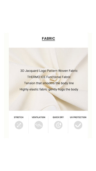 Lettering Jacquard T Shirt (Cream)