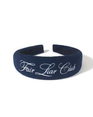 [FLC] LOGO HAIRBAND (Navy)