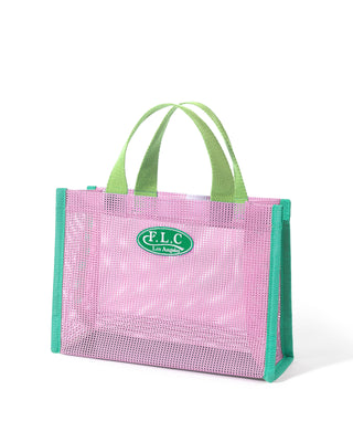 [FLC] COLOR MESH MINI BAG (Pink)