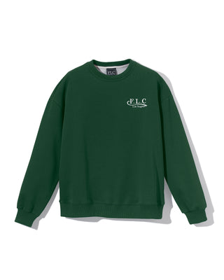 [FLC] FLC ESSENTIAL CREWNECK SWEATSHIRTS (Dark Green)