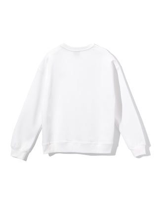 [FLC] FLC ESSENTIAL CREWNECK SWEATSHIRTS (White)