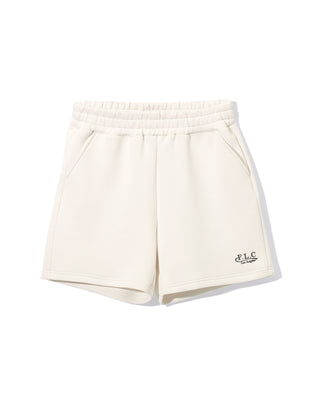 [FLC] FLC ESSENTIAL GYM SHORTS (Cream)