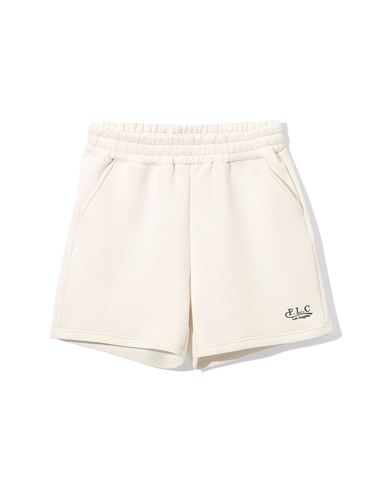 [FLC] FLC ESSENTIAL GYM SHORTS (Cream)