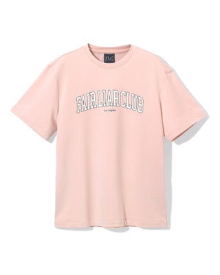 [FLC] F.L.CLUB IVY T-SHIRT (Salmon)