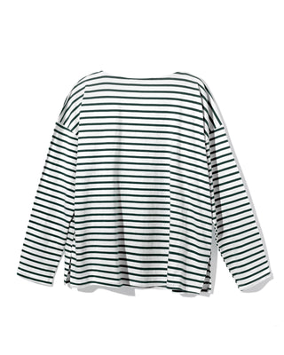 [FLC] WAPPEN STRIPE T-SHIRT (Navy)