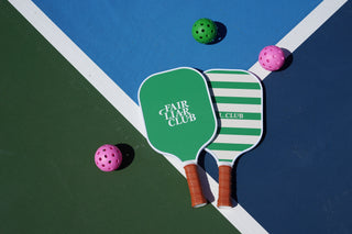 [FLC] STRIPE PICKLEBALL PADDLE SET (Green)