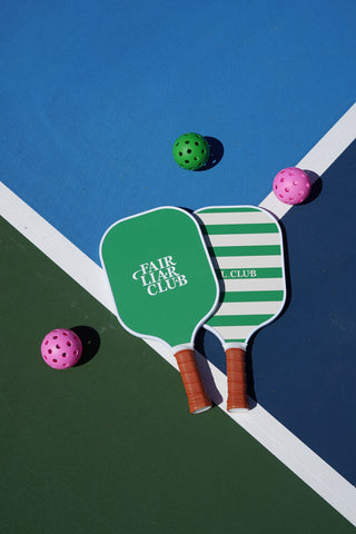 [FLC] STRIPE PICKLEBALL PADDLE SET (Green)