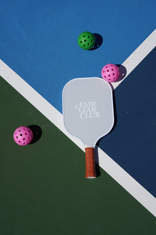 [FLC] CHECK PICKLEBALL PADDLE SET (Grey)