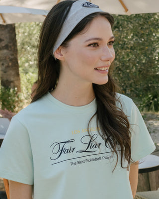 [FLC] STRETCH HAIRBAND (Melange Grey)