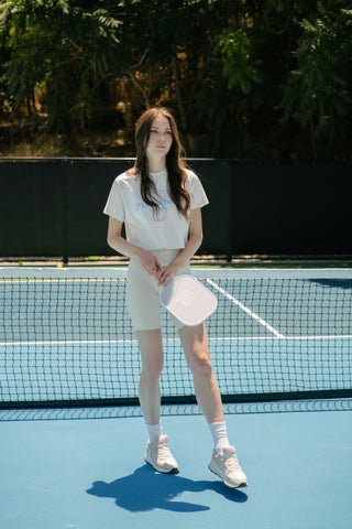 [FLC] FLC ESSENTIAL BIKER SHORTS (Ivory)