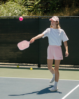 [FLC] STRIPE PICKLEBALL PADDLE SET (Pink)