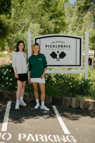 [FLC] FLC ESSENTIAL CREWNECK SWEATSHIRTS (Dark Green)