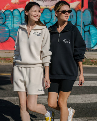 [FLC] FLC ESSENTIAL GYM SHORTS (Ivory)